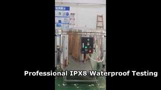 IPX8 고압 침수 탱크/물 진입 보호 시험기
