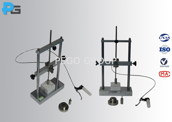 IEC60884-1 Figure 27 and Figure 42 Low Temperature Impact Test Apparatus for Testing Pin-Insulating Seelves, Plug