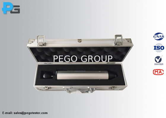 IK04 스프링 망치 충격 시험 장비 0.5J 충격 에너지와 폴리아마이드 망치 머리가 IEC60320-1을 준수
