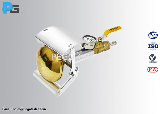 구멍 지름 0.5mm 알루미늄 바프 IPX3/IPX4 침입 보호 테스트 핸드 홀드 스프레이 노즐 IEC60529 조 14.20.3/14.2.4