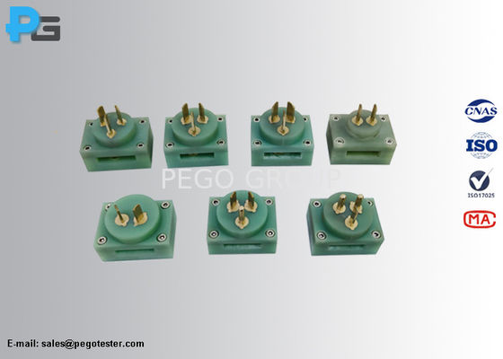 AS/NZS 소켓 소켓의 온도 상승 테스트를 위한 청동 스핀으로 된 시험 플러그