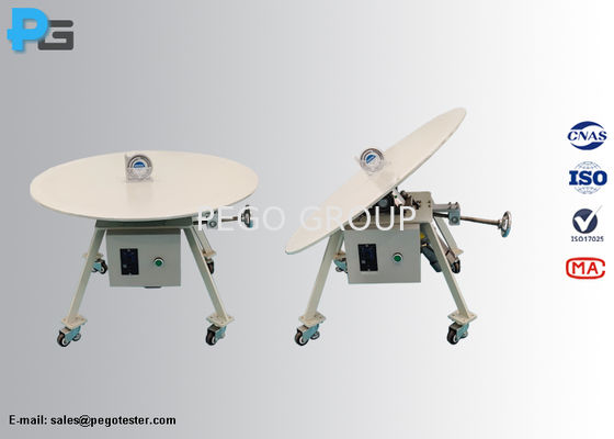 Inclined Plane Stability Test Equipment with 0-30° Tilted 1r/min Rotation Speed and 50-125KG Bearing Capacity