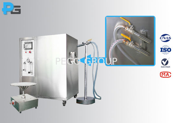 IPX5 IPX6 테스트를 위한 550L 물탱크 및 PLC 제어 시스템을 갖춘 IEC 60529 방수 분사 시험 장비